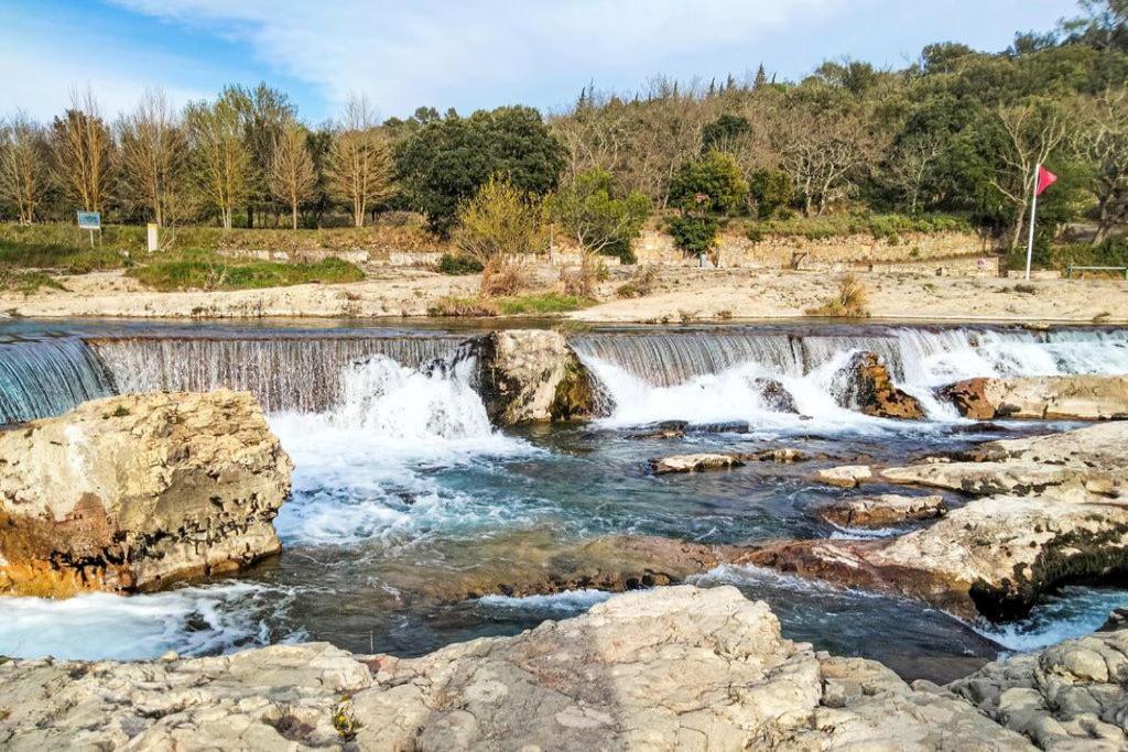 Appartement 3 Min A Pied Du Centre D'Uzes Parking Piscine Eksteriør billede