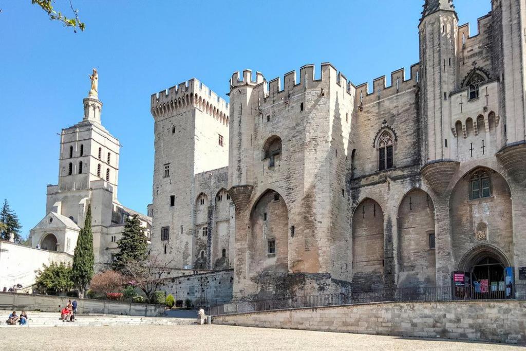 Appartement 3 Min A Pied Du Centre D'Uzes Parking Piscine Eksteriør billede